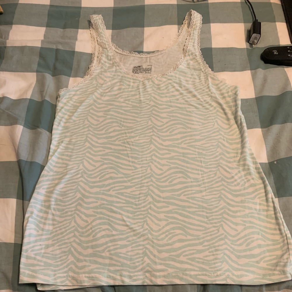 EUC soft animal print tank